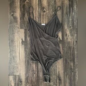 Garage Dark Olive Green Bodysuit